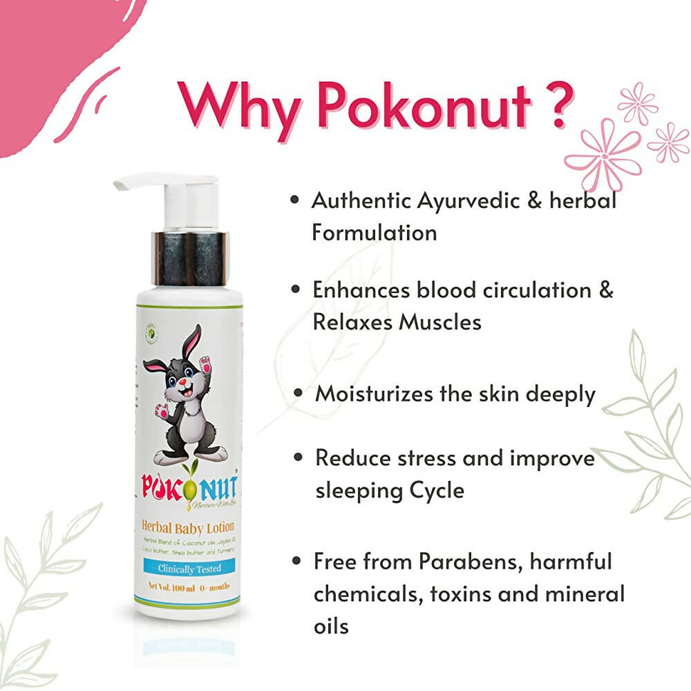 Pokonut Herbal Nourishing Baby Face And Body Lotion | Grab2Buy