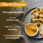 Isha Life Raw Himalayan Honey - Pure Wild Himalayan Honey | Sourced from Jammu, Reasi, Doda and Udhampur | Swadesiicart