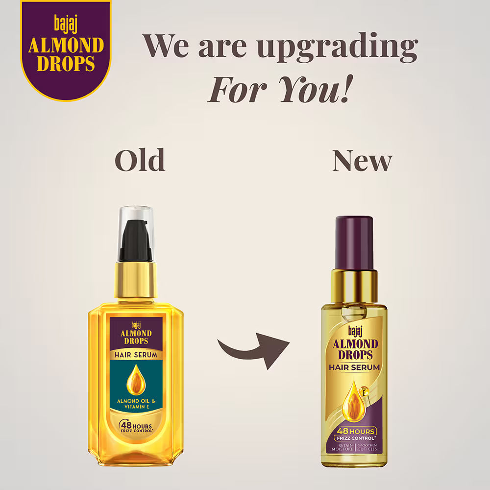 Bajaj Almond Drops Serum With Oil For Hair | Grab2Buy