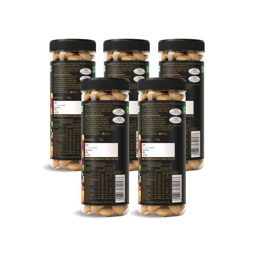 Eatopia Superfoods Oat Puffs - Masala Crunch | Grab2Buy