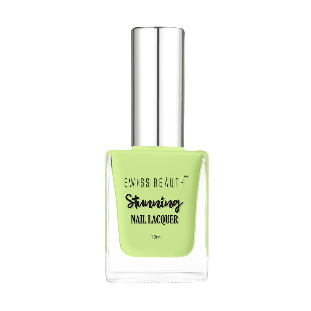 Swiss Beauty Stunning Nail Lacquer - 93 Mint Green | Grab2Buy