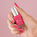 Swiss Beauty Slay Nail Color With Ultra Shine Formulation - 91 Fuchsia Pink