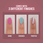 Swiss Beauty Slay Nail Color With Ultra Shine Formulation - 91 Fuchsia Pink
