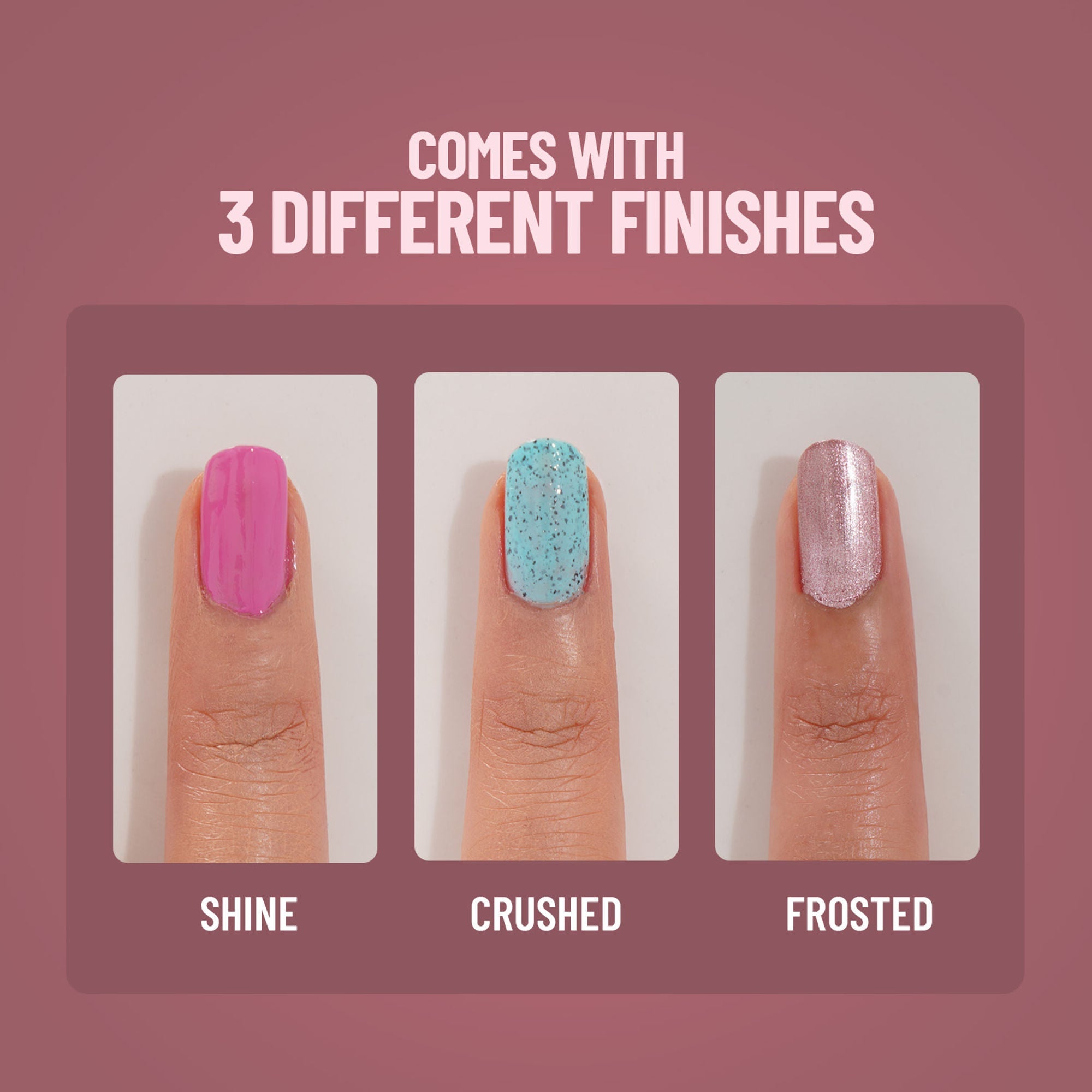 Swiss Beauty Slay Nail Color With Ultra Shine Formulation - 91 Fuchsia Pink