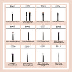 CUFFS N LASHES Fine Angled Brow Brush & Spoolie - E002 | Grab2Buy