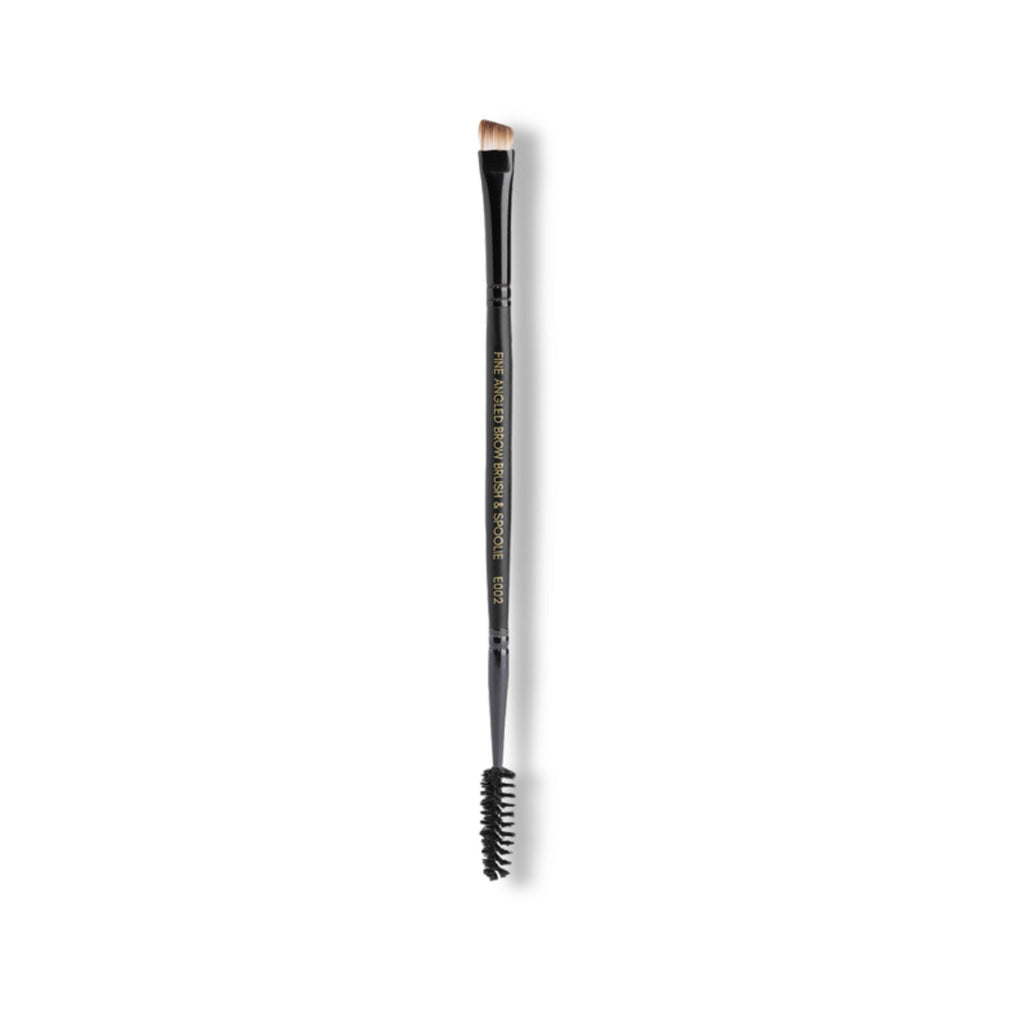 CUFFS N LASHES Fine Angled Brow Brush & Spoolie - E002 | Grab2Buy