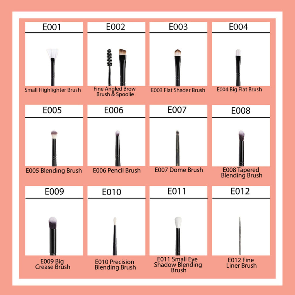 CUFFS N LASHES Eyeshadow Blending Brush - E005