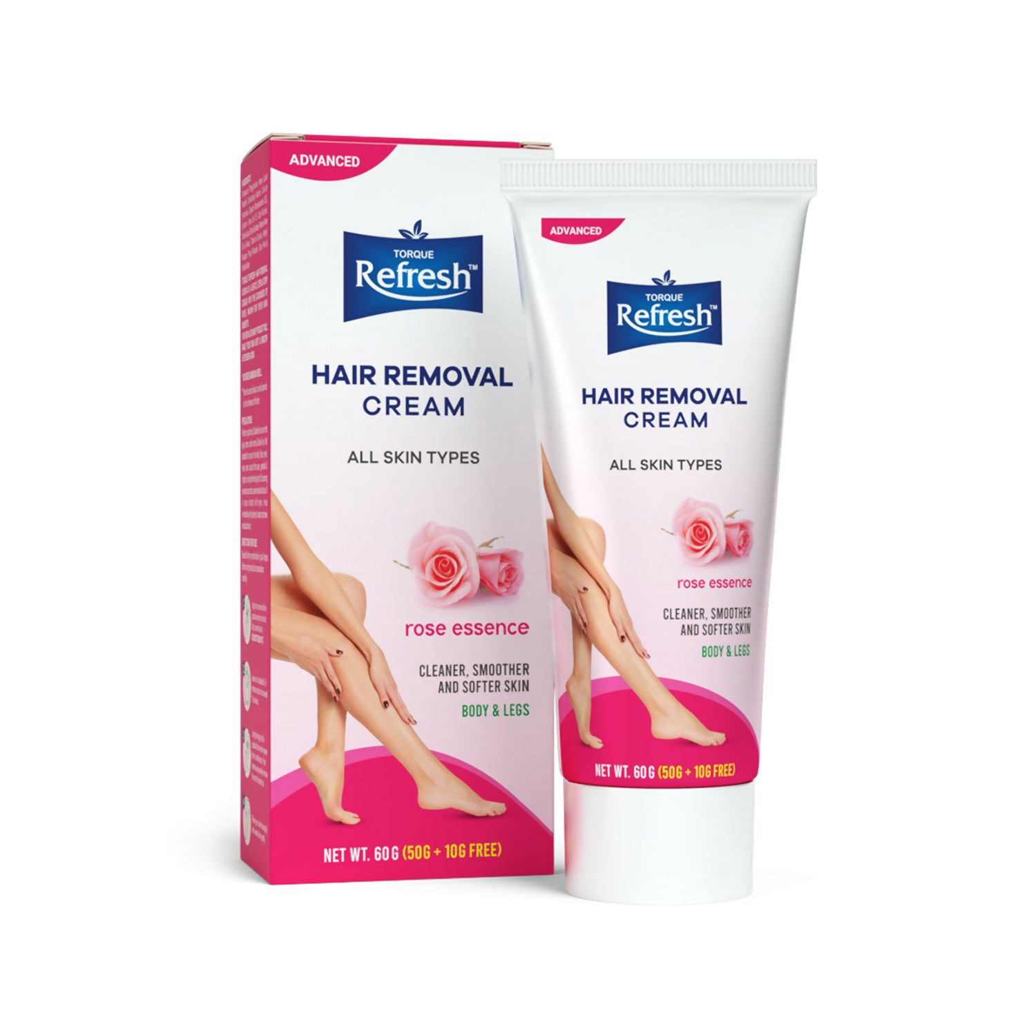 Torque's Refresh Hair Removal Cream With Rose Essence | Grab2Buy