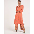 Cheera Women's Beautiful Gold Print And Highlights With Sequence Straight Kurta (CH078K) | Grab2Buy