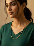 NVR Women Gold Plated Handcrafted Minimal Chain | Grab2Buy
