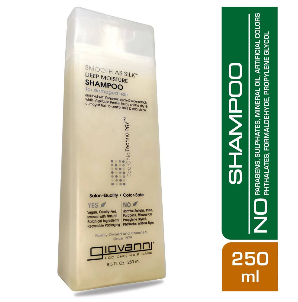 Giovanni Organic Smooth As Silk Deep Moisture Shampoo | Grab2Buy