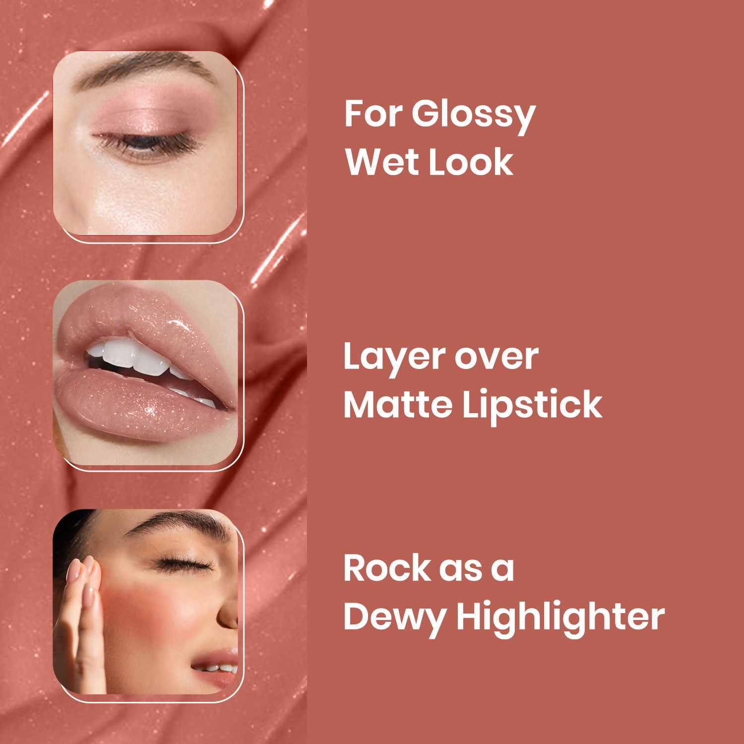 NY Bae Gloss Getter Lip Gloss - Caramel Cashew 07 | Grab2Buy
