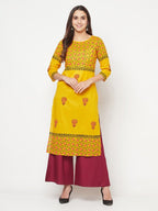 Aniyah Rayon Flared Slip-On Wine Color Palazzo | Grab2Buy