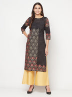 Aniyah Rayon Flared Slip-On Golden-Beige Palazzo | Grab2Buy