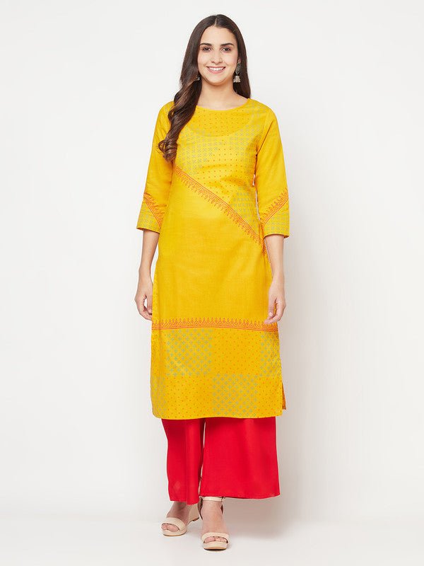Aniyah Rayon Flared Slip-On Red Palazzo | Grab2Buy