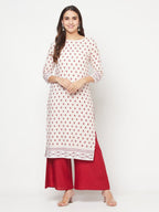 Aniyah Maroon Color Rayon Flared Slip-On Palazzo | Grab2Buy