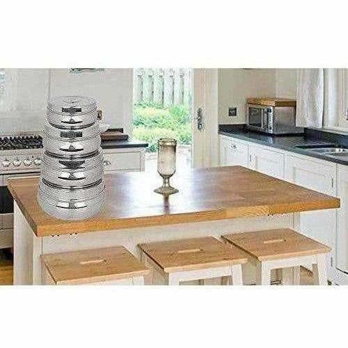 Stainless Steel Food Storage Containers - Storage Boxes - Set Of 4 Pieces | Grab2Buy