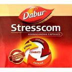 Dabur Stresscom Ashwagandha 12 Strips X 10 Capsules | Grab2Buy