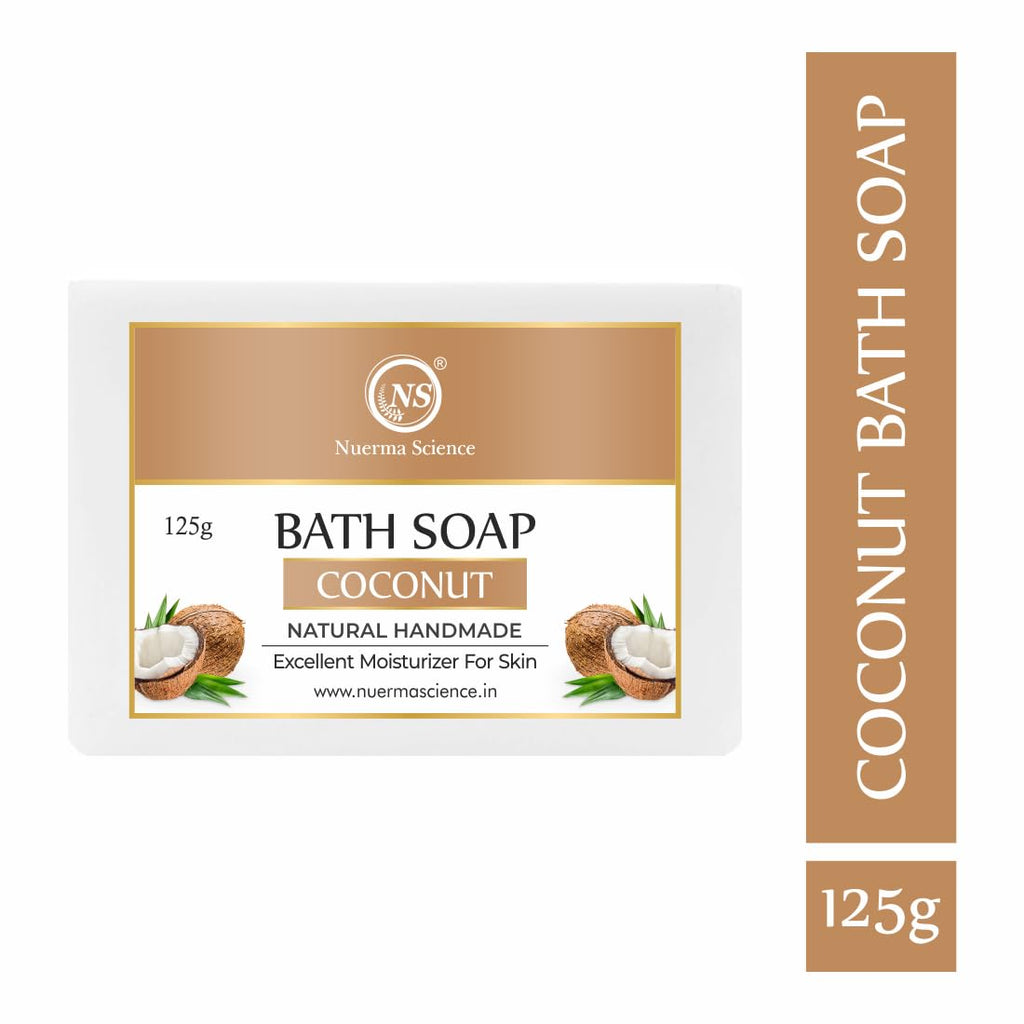 Nuerma Science Coconut Bath Soap | Excellent Moisturizer for Skin | Grab2Buy