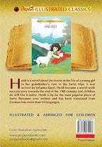 HEIDI (Abridged & illustrated edition) by Johanna Spyri