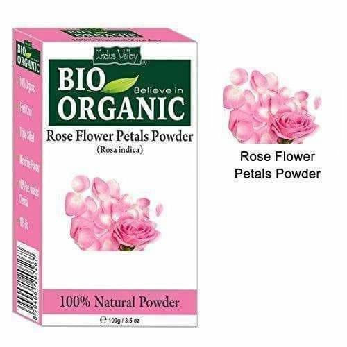 Indus Valley Bio Organic Rose Petals Powder | Grab2Buy