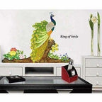 Multicolor - Decals Design Peacock Bird Wall Sticker | Grab2Buy