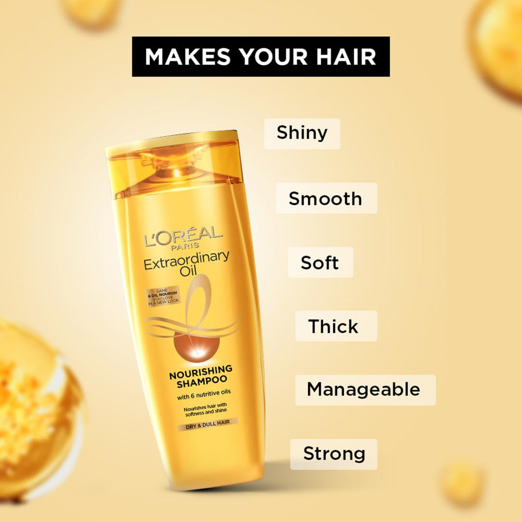 L'Oreal Paris 6 Oil Nourish Nourishing Shampoo | Grab2Buy