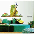 Multicolor - Decals Design Peacock Bird Wall Sticker | Grab2Buy