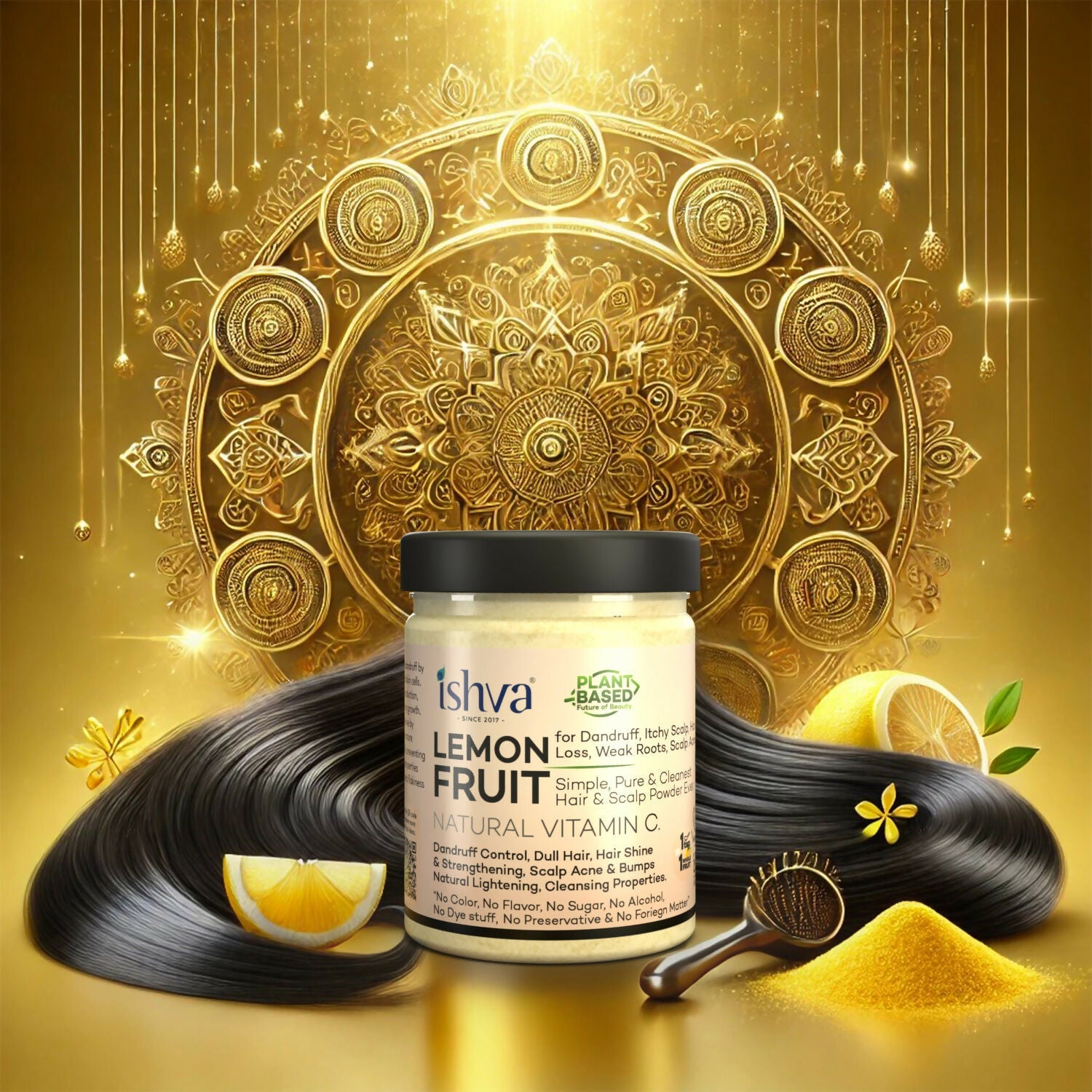 Ishva Lemon Powder For Hair | Grab2Buy