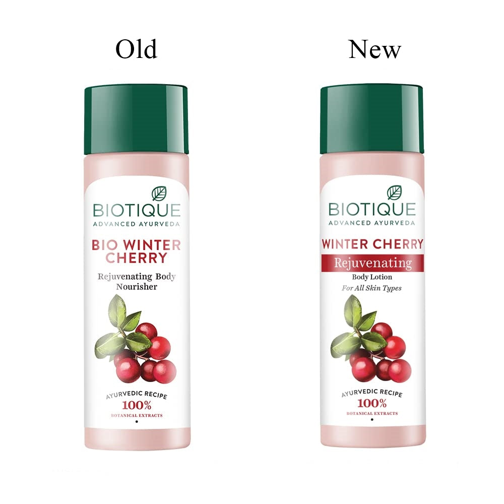 Biotique Advanced Ayurveda Bio Winter Cherry Rejuvenating Body Nourisher | Grab2Buy
