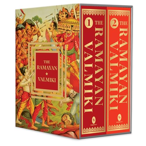 The Ramayan of Valmiki: Volume 1 & 2 (Deluxe Hardbound Edition) Boxed Set by Valmiki | Grab2Buy