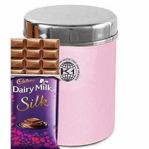 Stainless Steel Food Storage Containers, Set of 3 Piece, 13 cm, 1000 ml | Grab2Buy