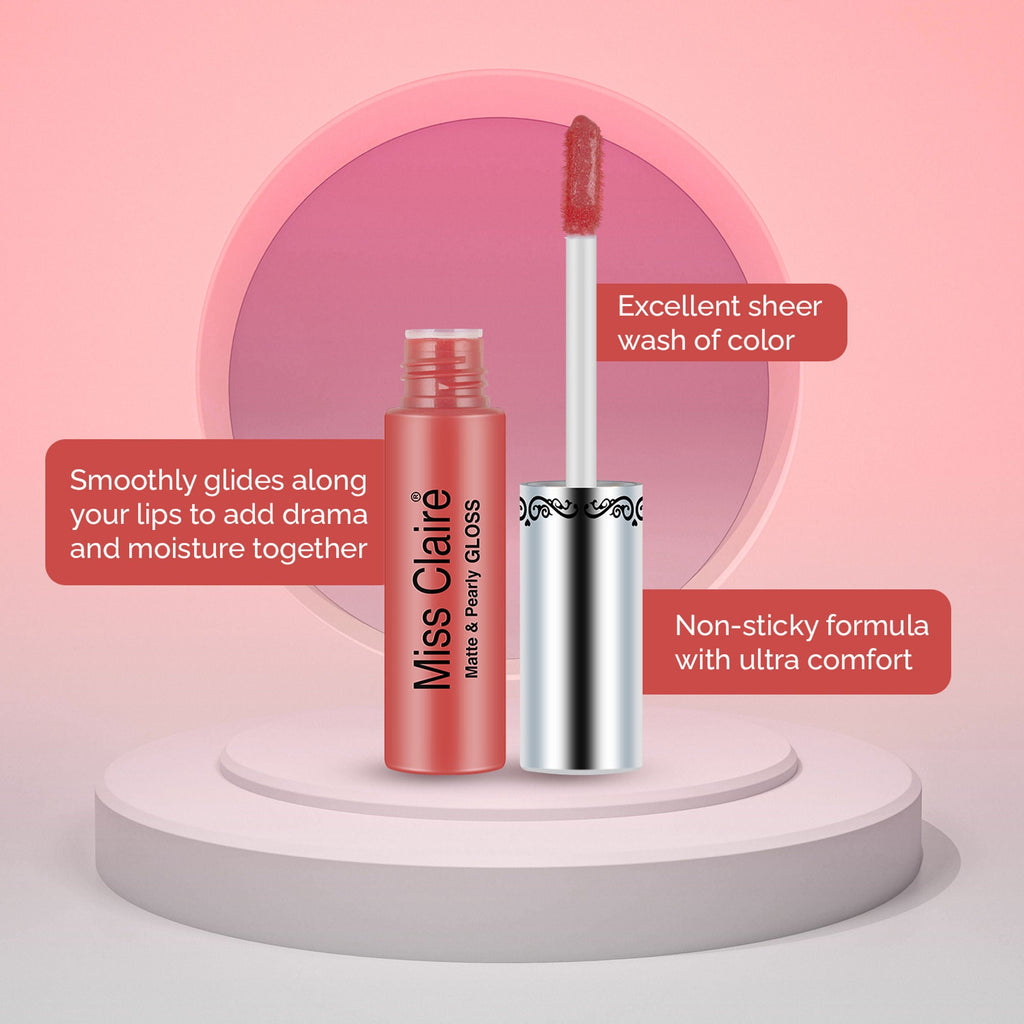 Miss Claire Matte & Pearly Gloss - 124 | Grab2Buy