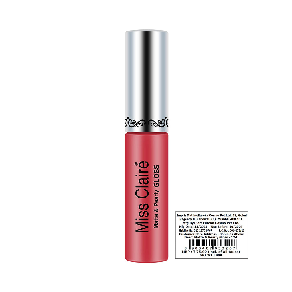 Miss Claire Matte & Pearly Gloss - 124 | Grab2Buy
