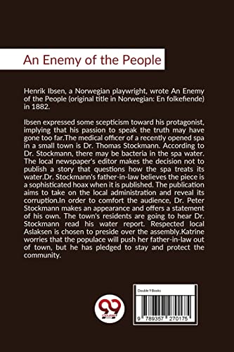 An Enemy of the People by Ibsen, Henrik | Grab2Buy