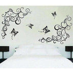 Lovely Black Butterflies Wall Sticker