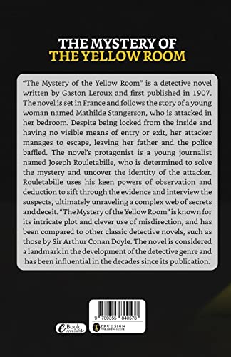 The Mystery Of "The Yellow Room" by LeRoux, Gaston | Grab2Buy