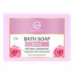 Nuerma Science Rose Bath Soap | Keeps Skin Soft & Moisturized