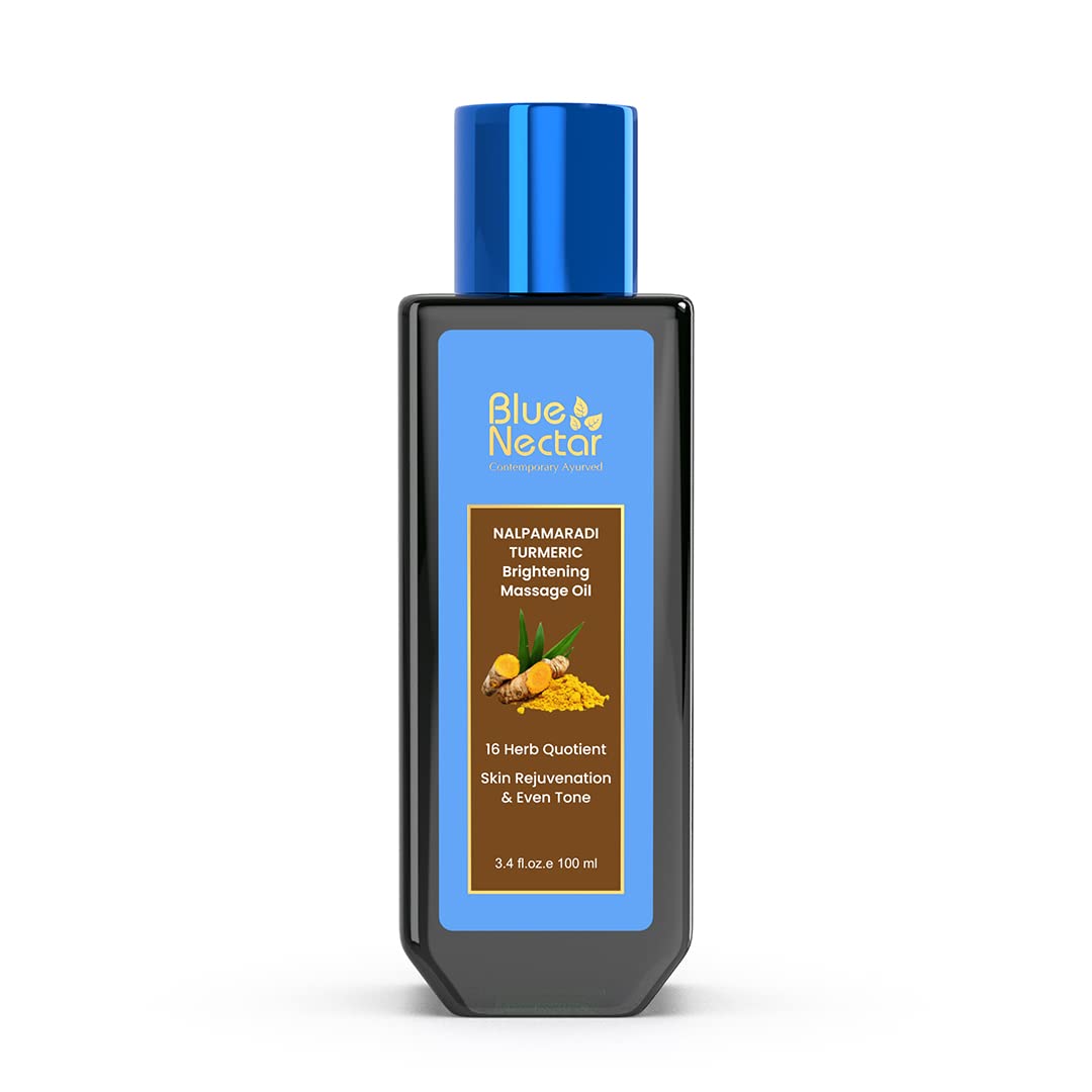 Blue Nectar Nalpamaradi Turmeric Massage Oil | Grab2Buy