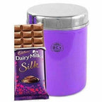 Stainless Steel Food Storage Containers, Set of 3 Piece, 13 cm, 1000 ml | Grab2Buy