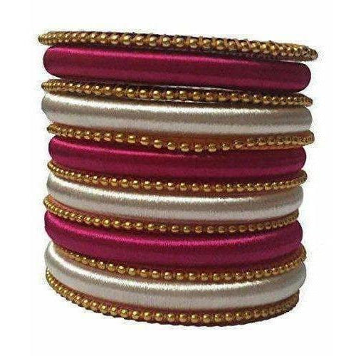 Multicolor Silk Thread Bangle | Grab2Buy