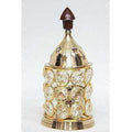 Brass Akhand Diya -Diamond Crystal Deepak - Oil Lamp | Grab2Buy