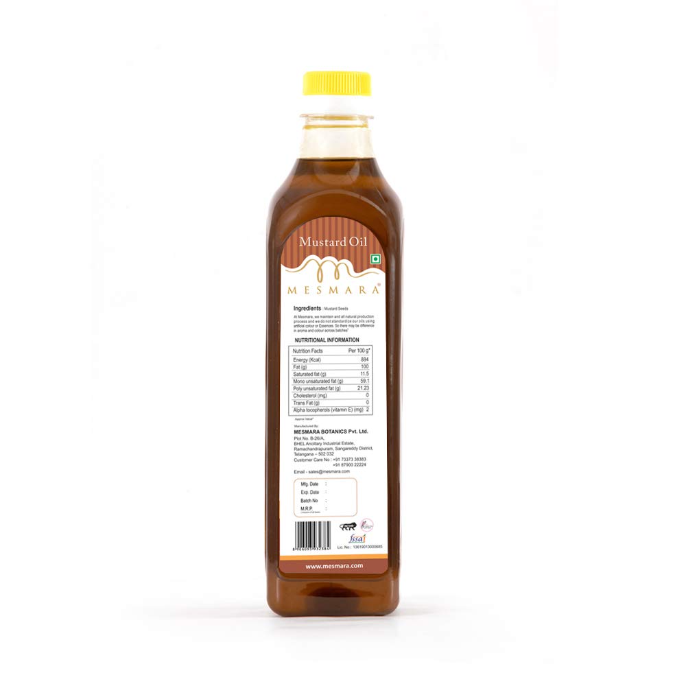 Mesmara Cold Pressed Mustard Oil | Grab2Buy