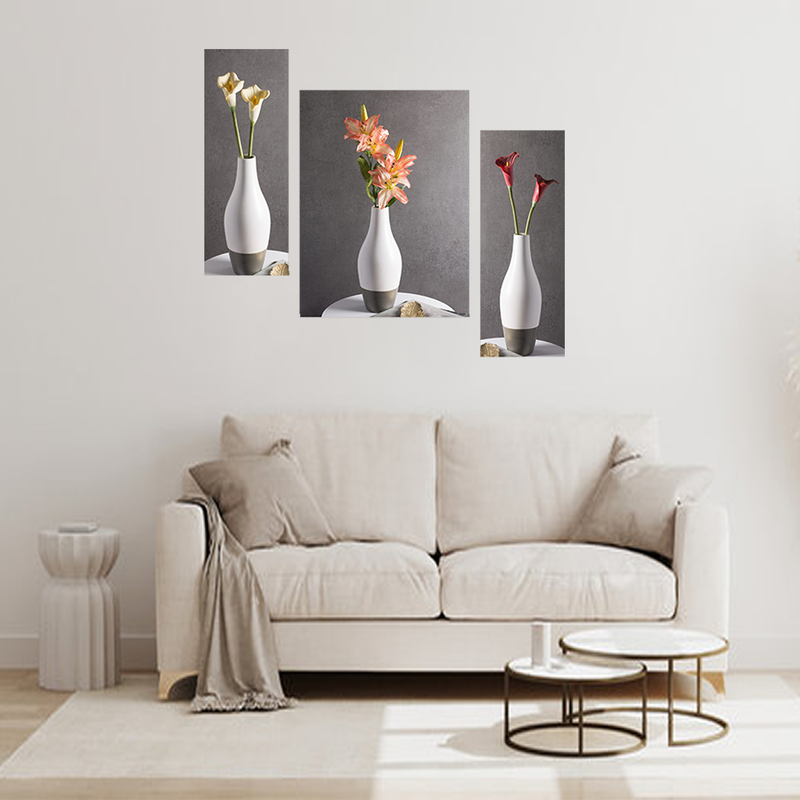 Tehzeeb Creations Set Of 3 Digital Wall Painting | Grab2Buy