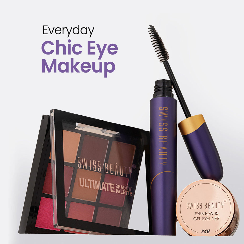 Swiss Beauty Bold Eyes Super Lash Mascara Waterproof - Black | Grab2Buy