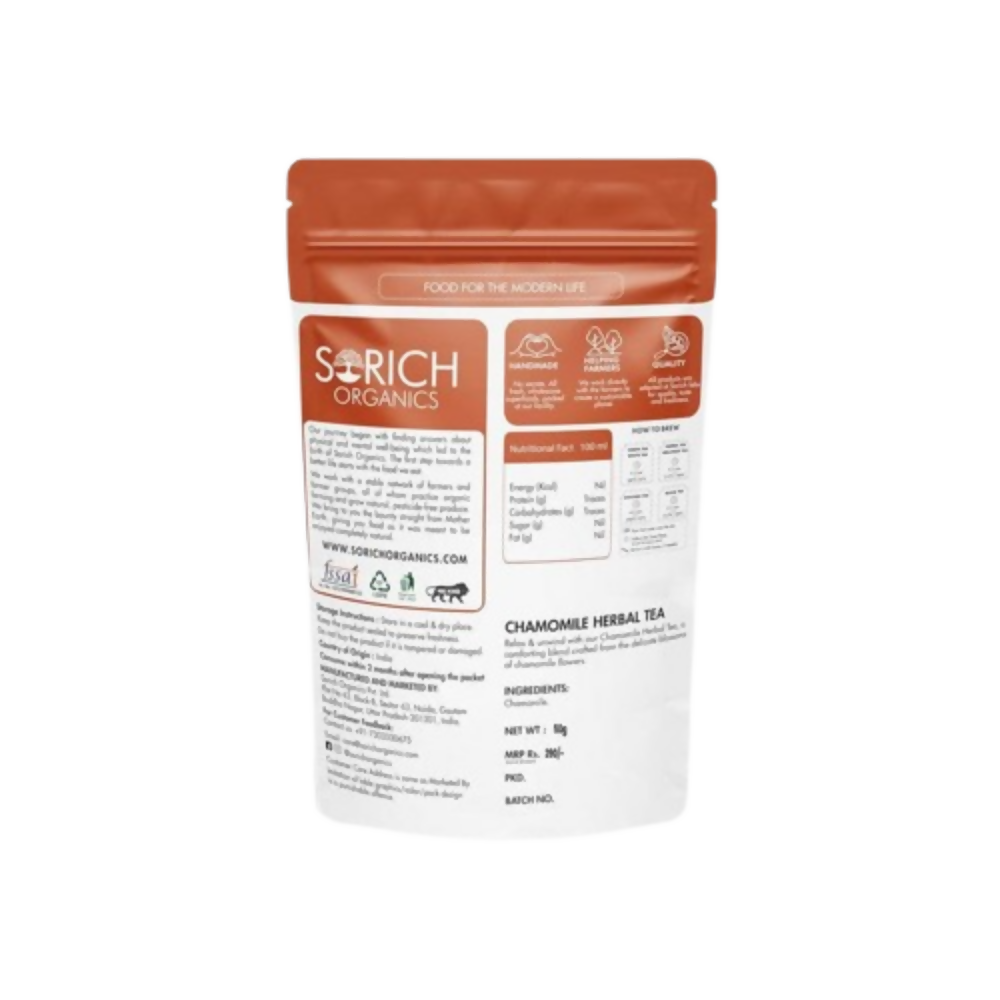 Sorich Organics Chamomile Flower Herbal Tea | Grab2Buy