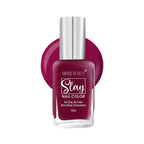 Swiss Beauty Slay Nail Color Ultra Shine Formulation - 18 Crystal Pink