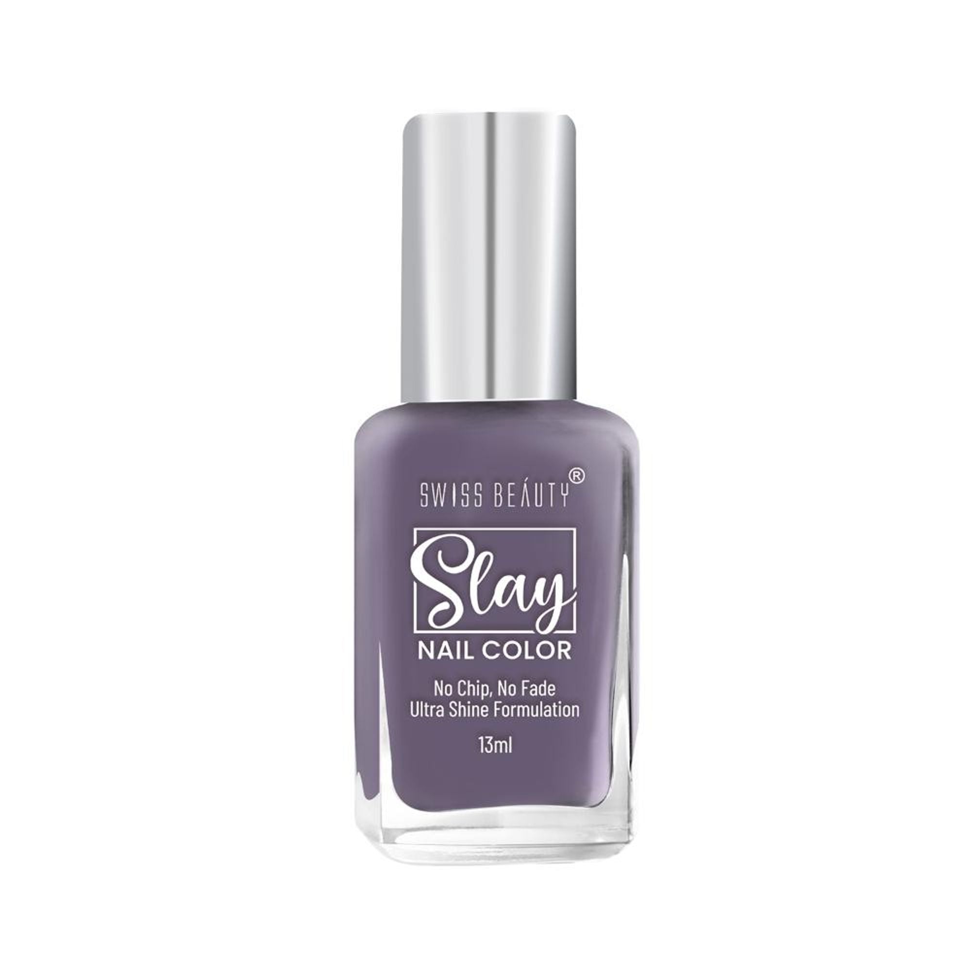 Swiss Beauty Slay Nail Color Ultra Shine Formulation - 40 Grape | Grab2Buy