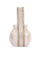 Masq Off White & Gold-Toned Embellished Embroidered Potli Clutch | Grab2Buy