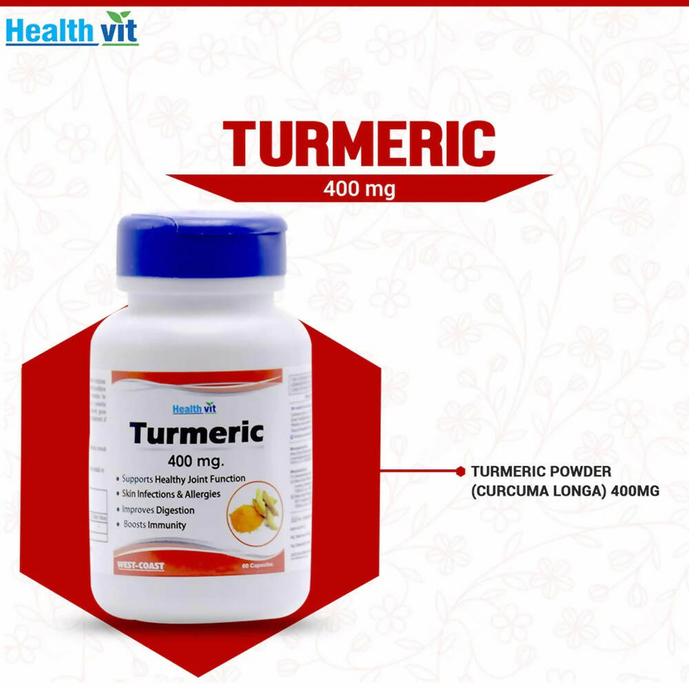 Healthvit Turmeric Capsules | Grab2Buy